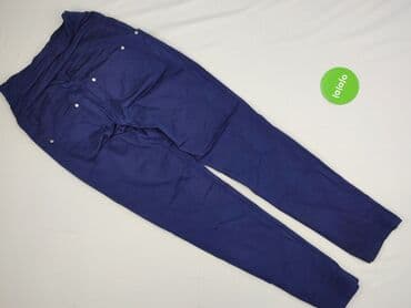 czarne legginsy ciążowe: Happymum, Spodnie materiałowe damskie, rozmiar M — 4