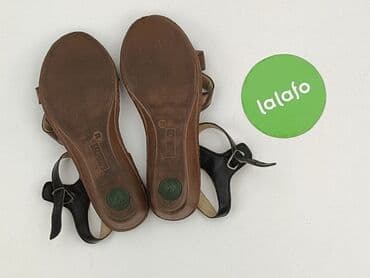 sandały koturna ccc: Sandały damskie, 38 — 3