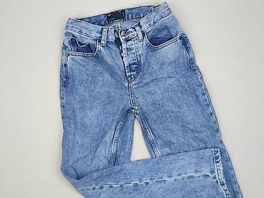 juniorki lata 80: Denim, Jeansy damskie, rozmiar 2XS — 1