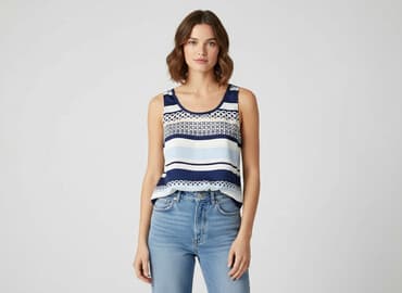 bluzka bez rękawów h m: H&M, Bluzka damska, rozmiar M — 1