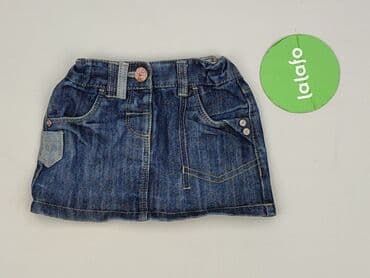 klapki z futerkiem na obcasie: Skirt, Next, 6-9 months, condition - Perfect — 2