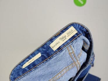 jeansy mom fit pull and bear: Bershka, Jeansy damskie, rozmiar M — 4
