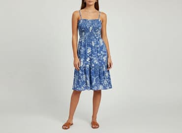 chabrowe buty deichmann: H&M, Sukienka damska, rozmiar S — 7