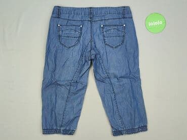 szerokie jeansy cropp: Spodnie 3/4 damskie, rozmiar S — 3