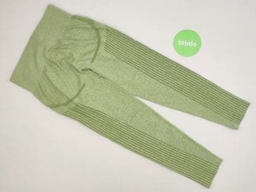 legginsy beżowe push up: Legginsy Sportowe damskie, rozmiar L — 3