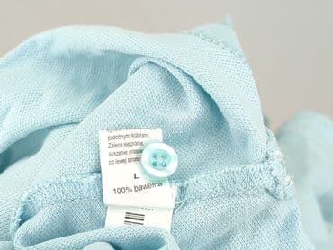 biale buty z kokardą: Bytom, Koszulka polo dla mężczyzn, rozmiar L — 5