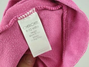 pajacyk z weluru: Bluza, Cherokee, 9-12 miesięcy, stan - Idealny — 5