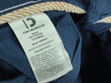 srebrne buty ccc: Tom Tailor Denim, Chinosy dla mężczyzn, rozmiar M — 4