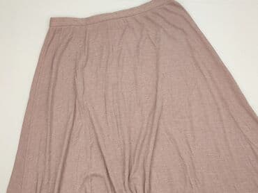 spódnice midi pudrowy róż: Spódnica damska, rozmiar S — 2