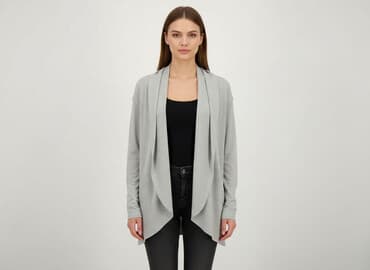 kurtka puchowa damska z kapturem reserved: Kardigan damski, rozmiar L — 7