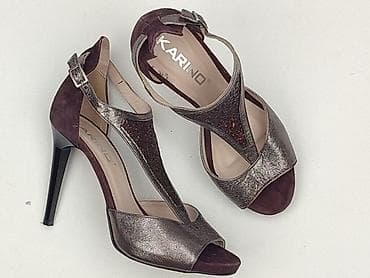 slip on h: Karino, Sandały damskie, rozmiar 39 — 1