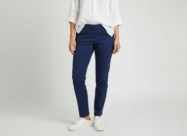 jeansy plus size wysoki stan: Atmosphere, Spodnie materiałowe damskie, L — 7