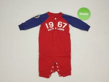 pluszowa kurtka z kapturem: Rampers, Polo Ralph Lauren, 1-3 m, stan - Bardzo dobry — 2