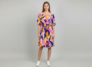 sukienki xxl na lato: Sukienka damska, rozmiar M — 7