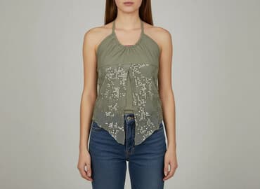 bluzki damskie z aplikacjami: Women`s top, size L — 1