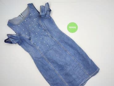 srebrna marynarka do sukienki: Sukienka damska, L — 2