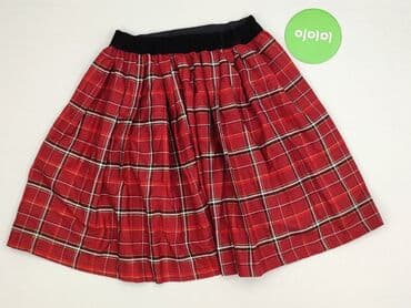 czerwone spódnice w kratkę: Spódnica damska, rozmiar S — 4