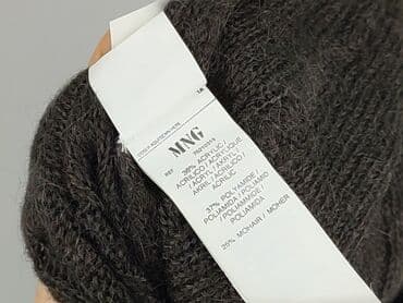 szary sweter z golfem: MNG, Golf damski, rozmiar M — 6