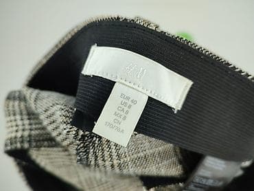 kurtka flek h: H&M, Spodnie materiałowe damskie, rozmiar L — 4