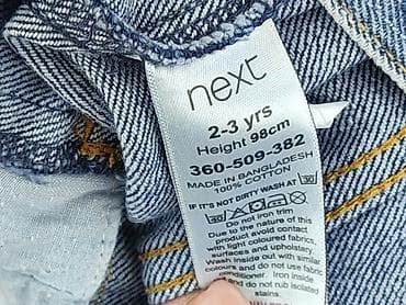 custom trampki: Dziecięca kurtka jeansowa, 2-3 lat, 92-98 cm, Next, stan - Bardzo dobry — 4