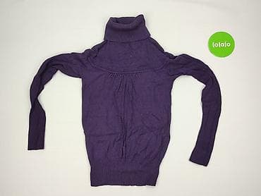 cekinowy sweter: Golf damski, rozmiar XS — 3