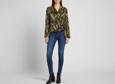 kombinezon panterka mohito: Zebra, Bluzka damska, rozmiar S — 6