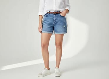 krótkie spodenki robocze jula: Janina, Szorty damskie, rozmiar 2XL — 7