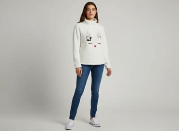 sweter ralph z misiem: Primark, Polar damski, rozmiar L — 1