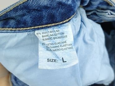 jeansy mom fit m sara: M.Sara, Spódnica damska, rozmiar L — 5