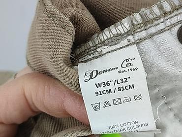 jeans 100 bawełna: Denim Co, Jeansy dla mężczyzn, rozmiar XL — 5