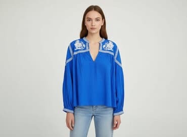 zara bluzka boho: Zara, Bluzka damska, rozmiar M — 6