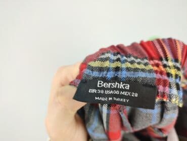 szerokie spodnie dresowe stradivarius: Bershka, Spodnie materiałowe damskie, M — 4