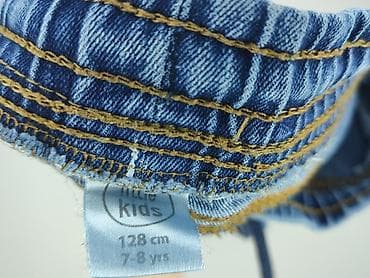pull and bear botki: Spodnie jeansowe, Little kids, 8 lat, 128, stan - Bardzo dobry — 4