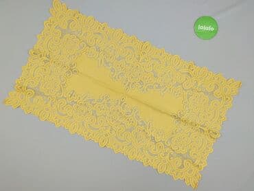 narzuta na łóżko: Obrus 85 x 47, kolor - Żółty, stan - Idealny — 2