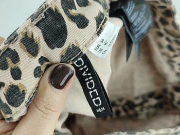 spodnie z piórami hm: H&M Divided, Spodnie materiałowe damskie, M — 4