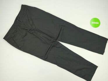 czarne spodnie materiałowe: Spodnie materiałowe damskie, rozmiar L — 2