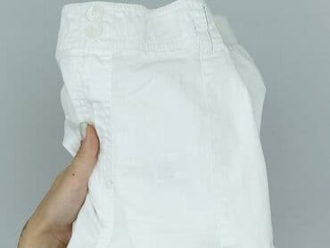 legginsy damskie plus size: BM, Material trousers for women, size L (EU 40) — 6