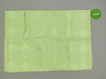 decor boxes: PL - Tablecloth 160 x 220, color - Light green, condition - Perfect — 2
