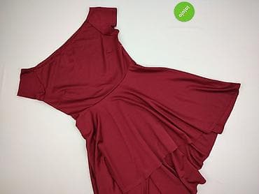 bordowy: Sukienka damska, rozmiar XL — 2