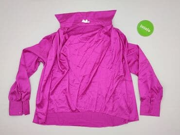 koszula satynowa rozowa: Retro & Icone, Koszula damska, rozmiar M — 2