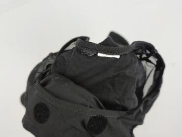 czarna sukienka z przezroczystymi rękawami: H&M, Women`s dress, size M — 5