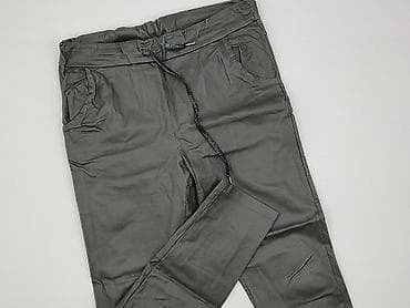 joggery khaki: Spodnie materiałowe damskie, rozmiar One size — 1
