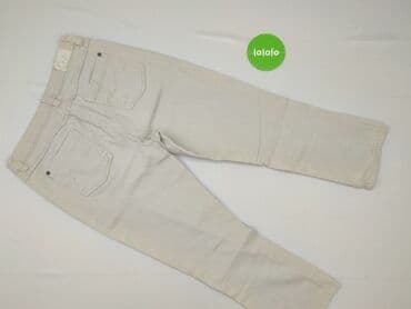 beżowe jeansy damskie: Jeansy damskie, rozmiar L — 3