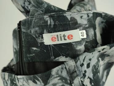 czarne spódnice maxi z rozcięciem: Elite, Спідниця жіноча, розмір L — 4