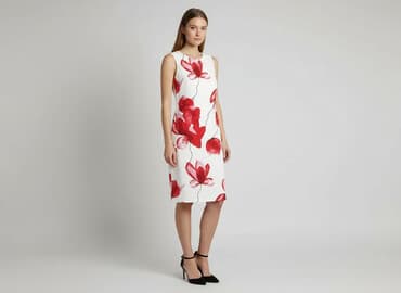 dopasowana sukienki na ramiączkach: Sukienka damska, rozmiar S — 1