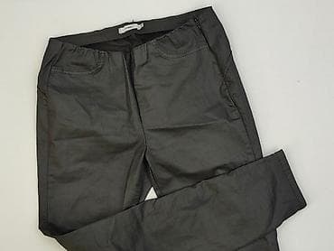 Women: Material trousers for women, size M — 1