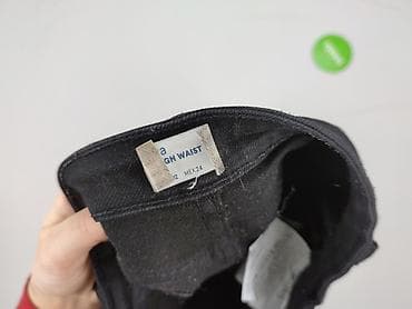 bootcut jeansy: Bershka, Jeansy damskie, rozmiar 2XS — 4