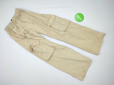 białe cargo bershka: Bershka, Spodnie cargo damskie, rozmiar 2XS — 3