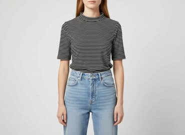 obcisla koszula damska: H&M Divided, T-shirt damski, rozmiar S — 1