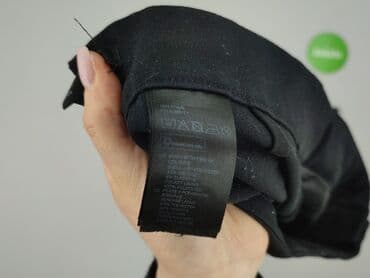 hm krótkie spodenki czarne: H&M, Spodnie materiałowe damskie, rozmiar XS — 5